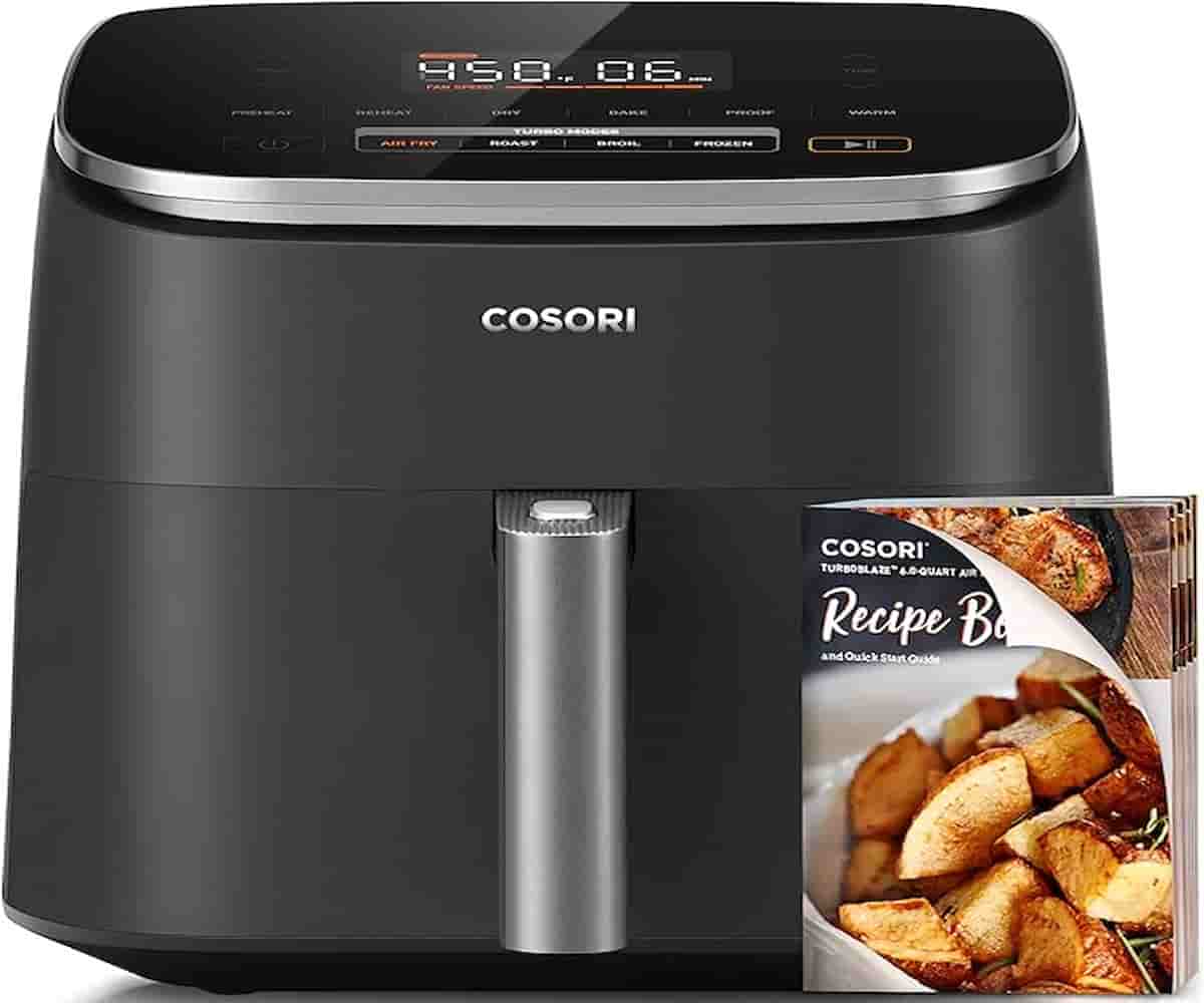 COSORI 6-Qt Air Fryer – smart cooking with precise control and 9-in-1 functions