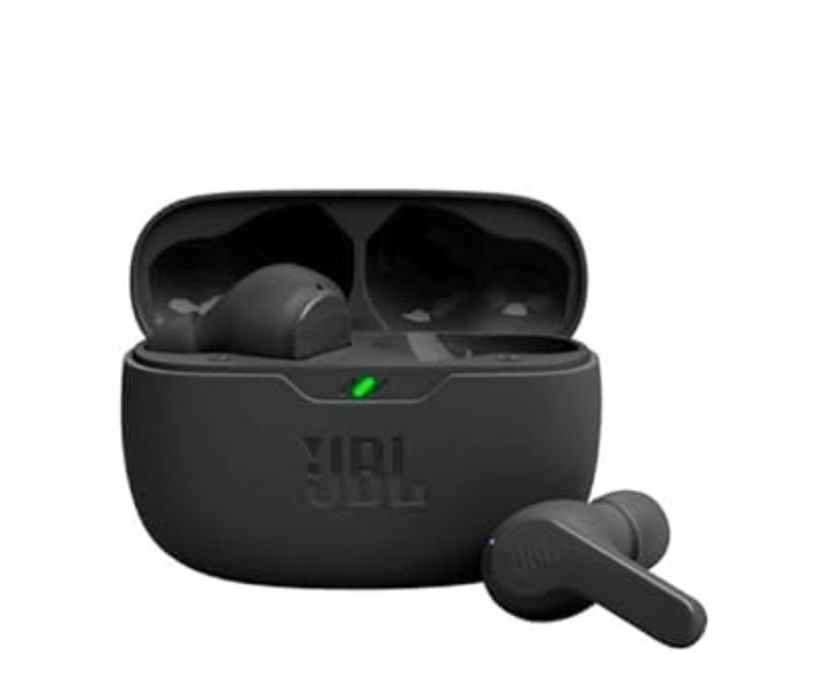 JBL Vibe Beam - True Wireless Earbuds with Deep Bass Sound and Long Battery Life