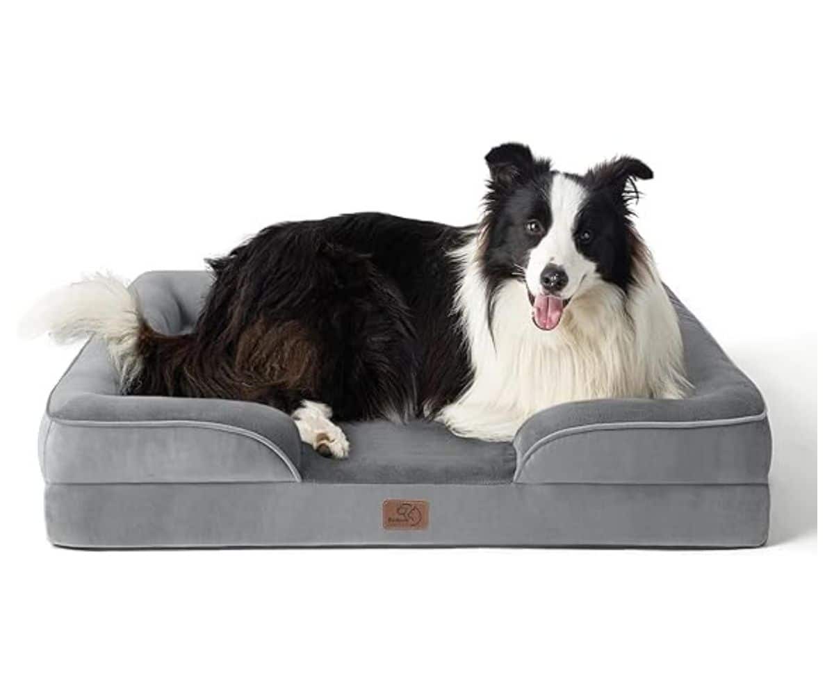 Bedsure Orthopedic Large Dog Bed: Supportive sofa comfort for your large dog