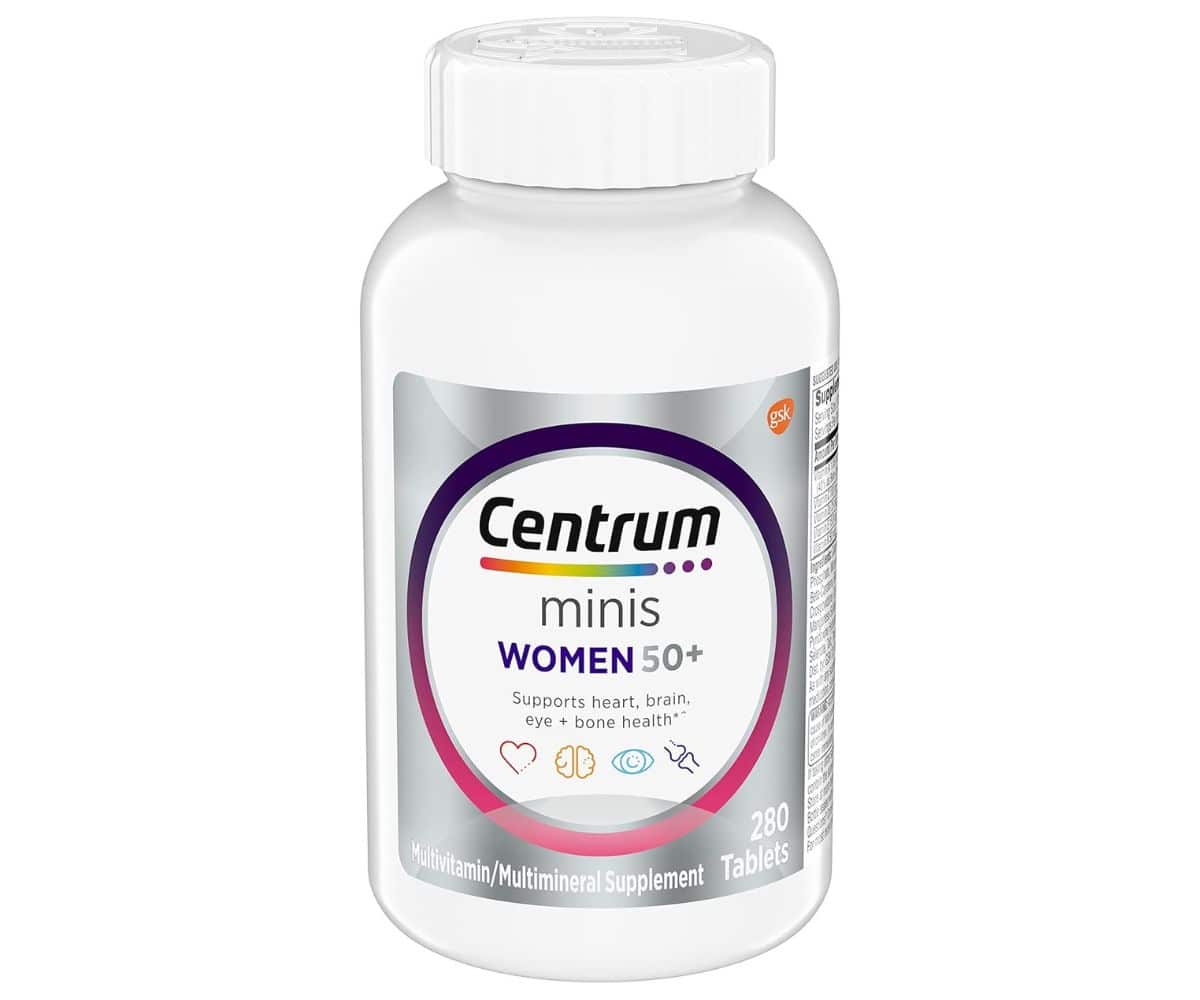 Centrum Minis Silver Women's 50 Plus - Best Multivitamin for Memory