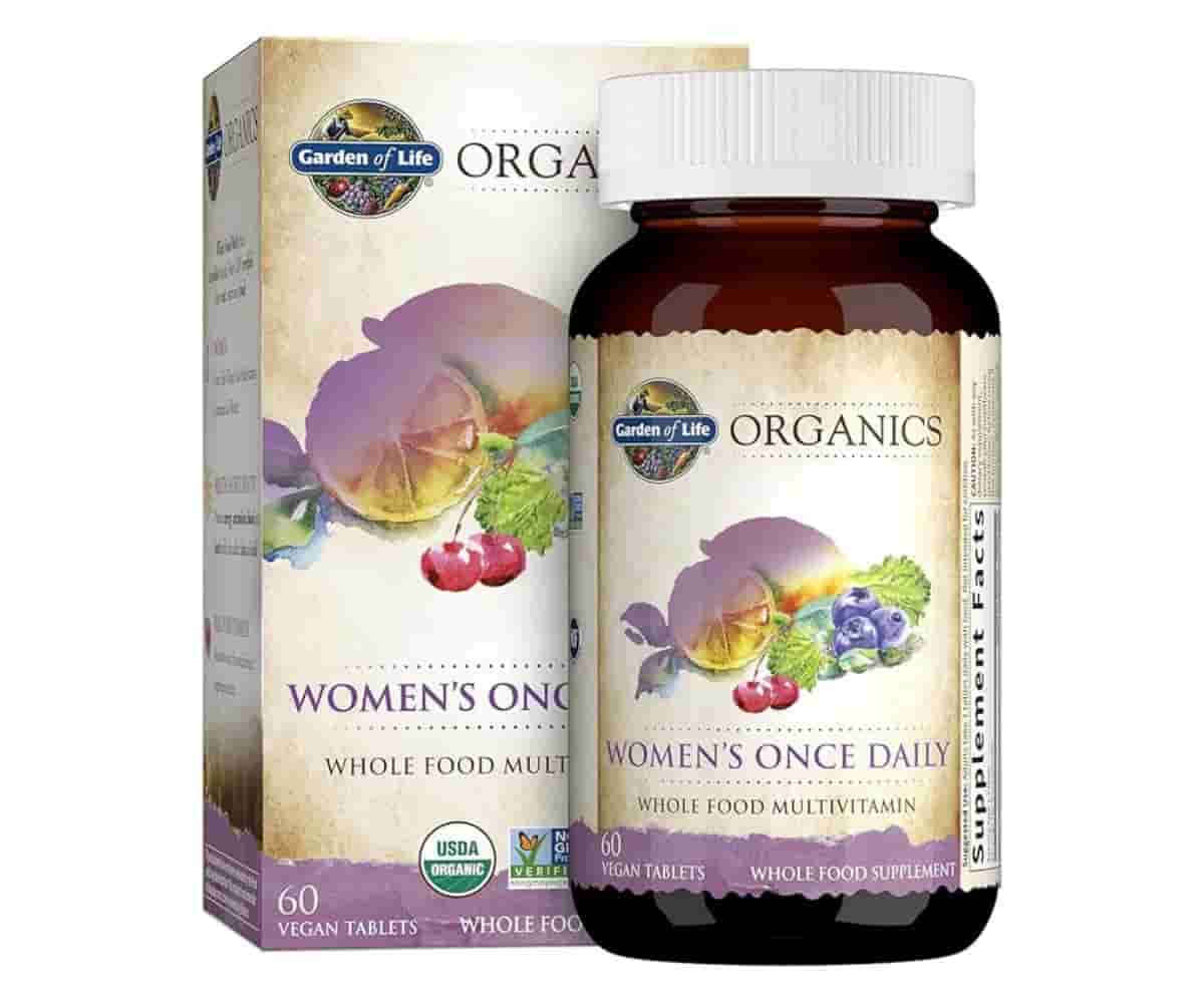 Garden of Life Organic Women's Multivitamin - Best Whole Food Multi for Women