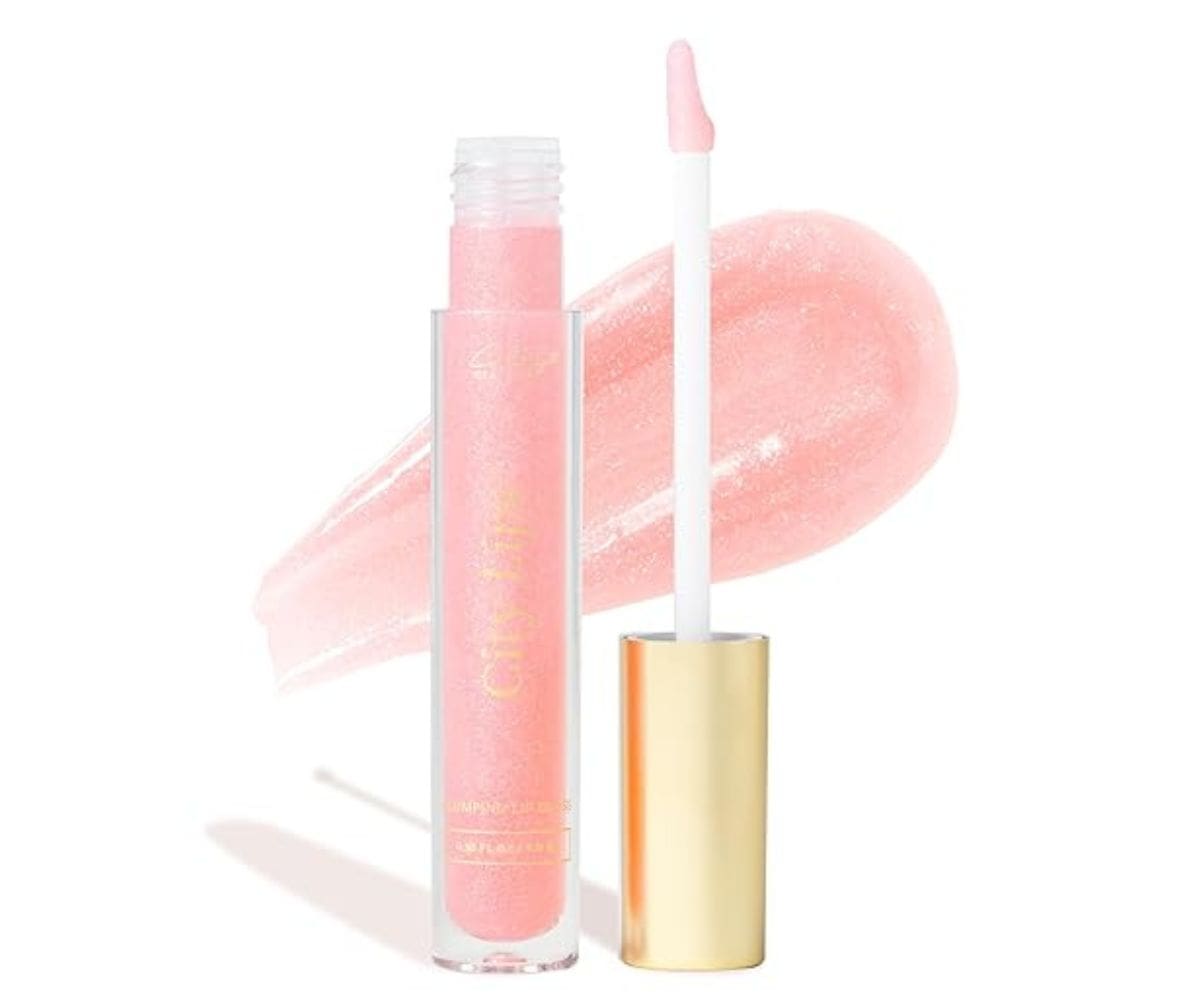 City Beauty City Lips: High-shine plumping gloss with hyaluronic acid.
