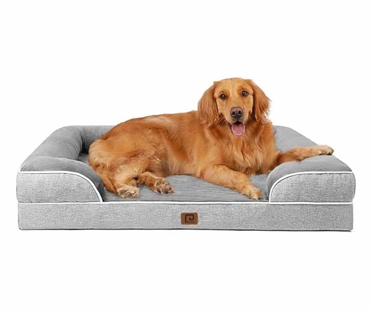 EHEYCIGA XL Orthopedic Dog Bed: Waterproof memory foam comfort for big breeds