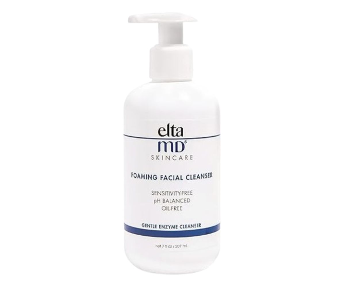  EltaMD gentle foaming face wash with enzyme action