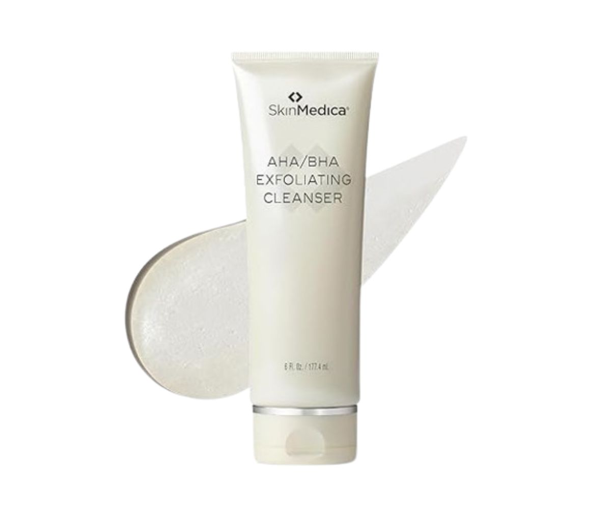 SkinMedica exfoliating cleanser with alpha and beta hydroxy acids