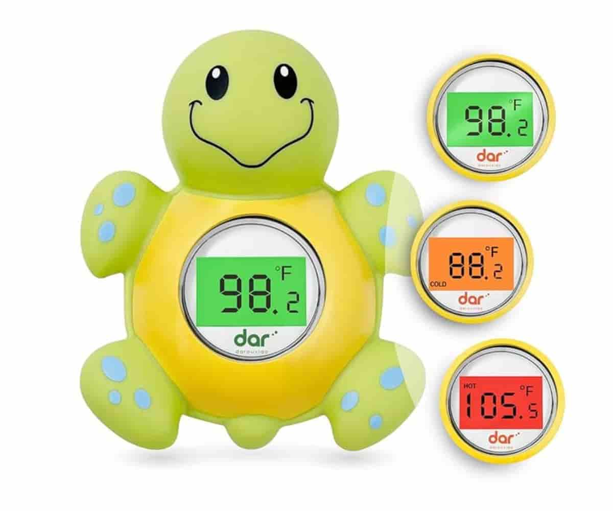 Digital Baby Bath Thermometer with Color Warning