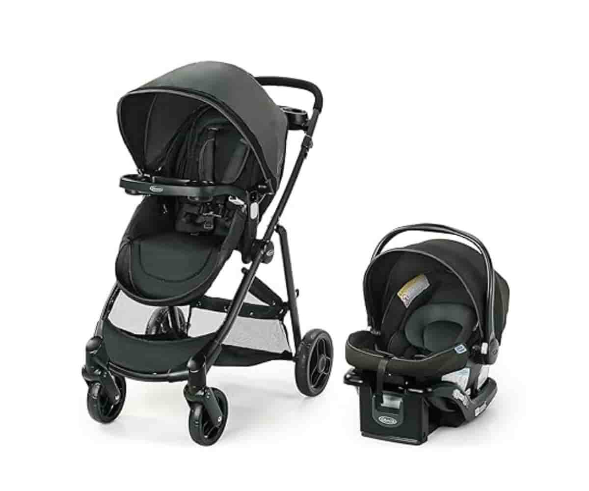 The Graco Modes Element Travel System, Canter, offers a complete 3-in-1 solution for safe and convenient travel with your child.