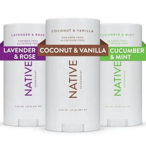 Native Deodorant 3‑Pack with naturally derived ingredients and classic scent