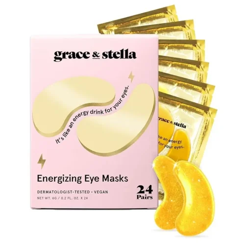  Grace & Stella eye masks provide refreshing gold gel patches for puffiness and fine lines