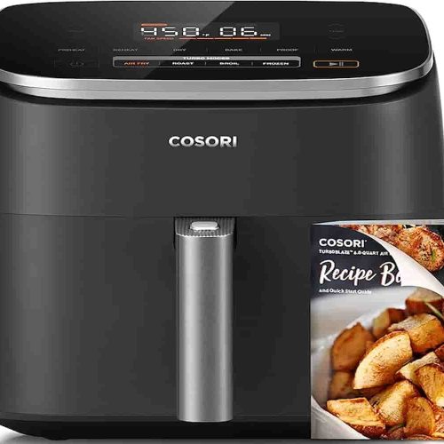 COSORI 6-Qt Air Fryer – smart cooking with precise control and 9-in-1 functions