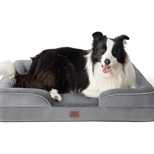 Bedsure Orthopedic Large Dog Bed: Supportive sofa comfort for your large dog