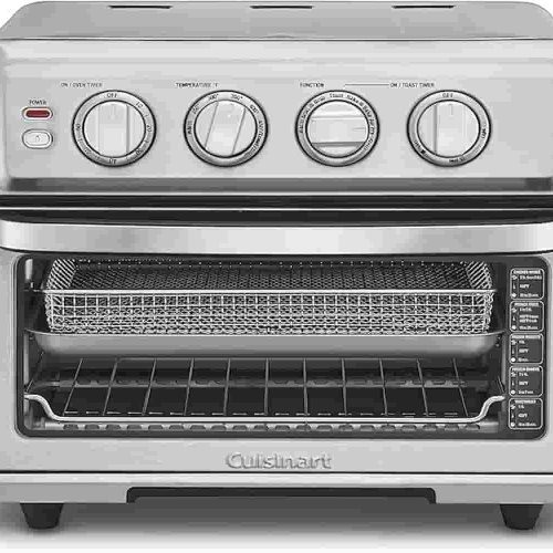 The Cuisinart TOA-70: 8 cooking functions including air fry, bake, and broil in one space-saving design.