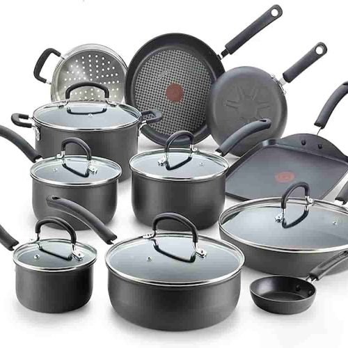 Why the T-fal Ultimate Set is the best hard anodized nonstick cookware set.