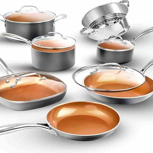 Why the Gotham Steel Ceramic Set is the best non toxic nonstick cookware set.