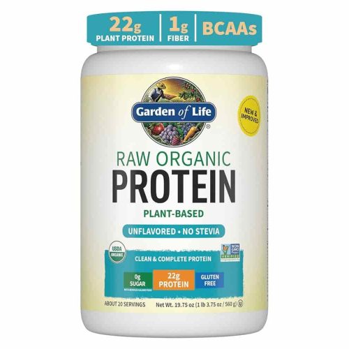 Garden of Life: Is it the best organic vegan protein powder unflavored for your health?
