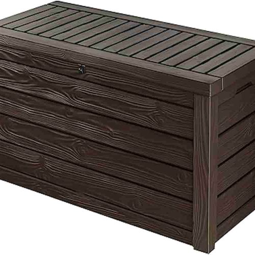 Why the Keter 150 Gallon is the best outdoor storage bench for maximizing your patio