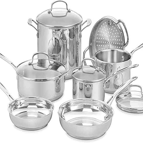 Why the Cuisinart Stainless Steel Set is the best stainless steel cookware set.