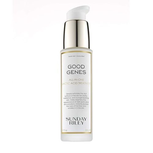 Sunday Riley Good Genes: A top-rated lactic acid face serum for radiant, smooth skin.