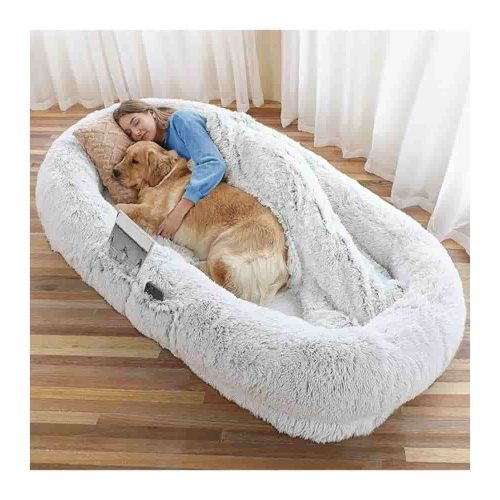 Human Dog Bed: Giant, cozy comfort for you and your furry companions