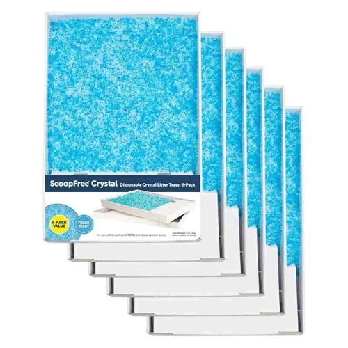 ScoopFree Crystal Litter Refill Trays: Convenient odor control.